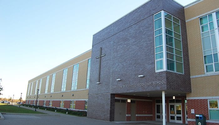 Corpus Christi Catholic Secondary School | HCDSB International Student  Program